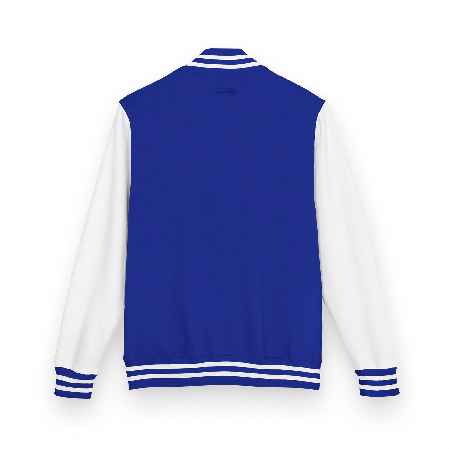 Made from a heavyweight fabric blend: 80% ring-spun cotton and 20% polyester. Fabric weight: 9.73 oz/yd² (330 g/m²). Designed with a regular fit, contrast sleeves, snap-button closure, brushed fleece interior, knitted collar, cuffs, and waistband, slash pockets, and a sewn-in label. Finished with a left-chest DTF graphic print. Optional text personalization is available for this item.