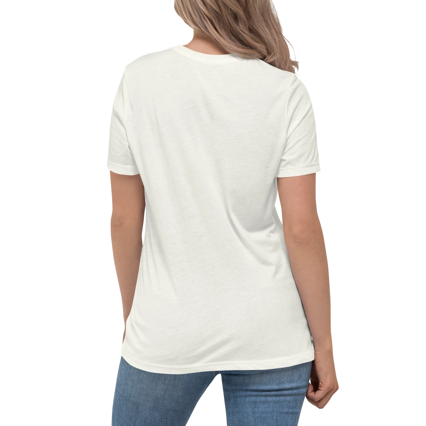 Made from 100% Airlume combed and ring-spun cotton. Fabric weight: 4.2 oz/yd² (142 g/m²). Designed with a relaxed fit, pre-shrunk fabric, side-seamed construction, and a crew neckline. Finished in Vintage White with a black front DTG clover silhouette sequence.