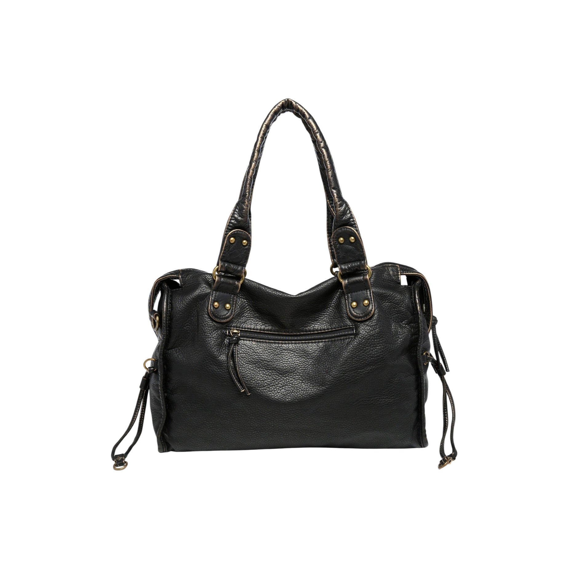 Y2K Distressed Moto Carryall-Le Couture Store