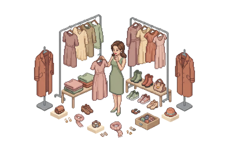 Women's Collection at Le Couture Store