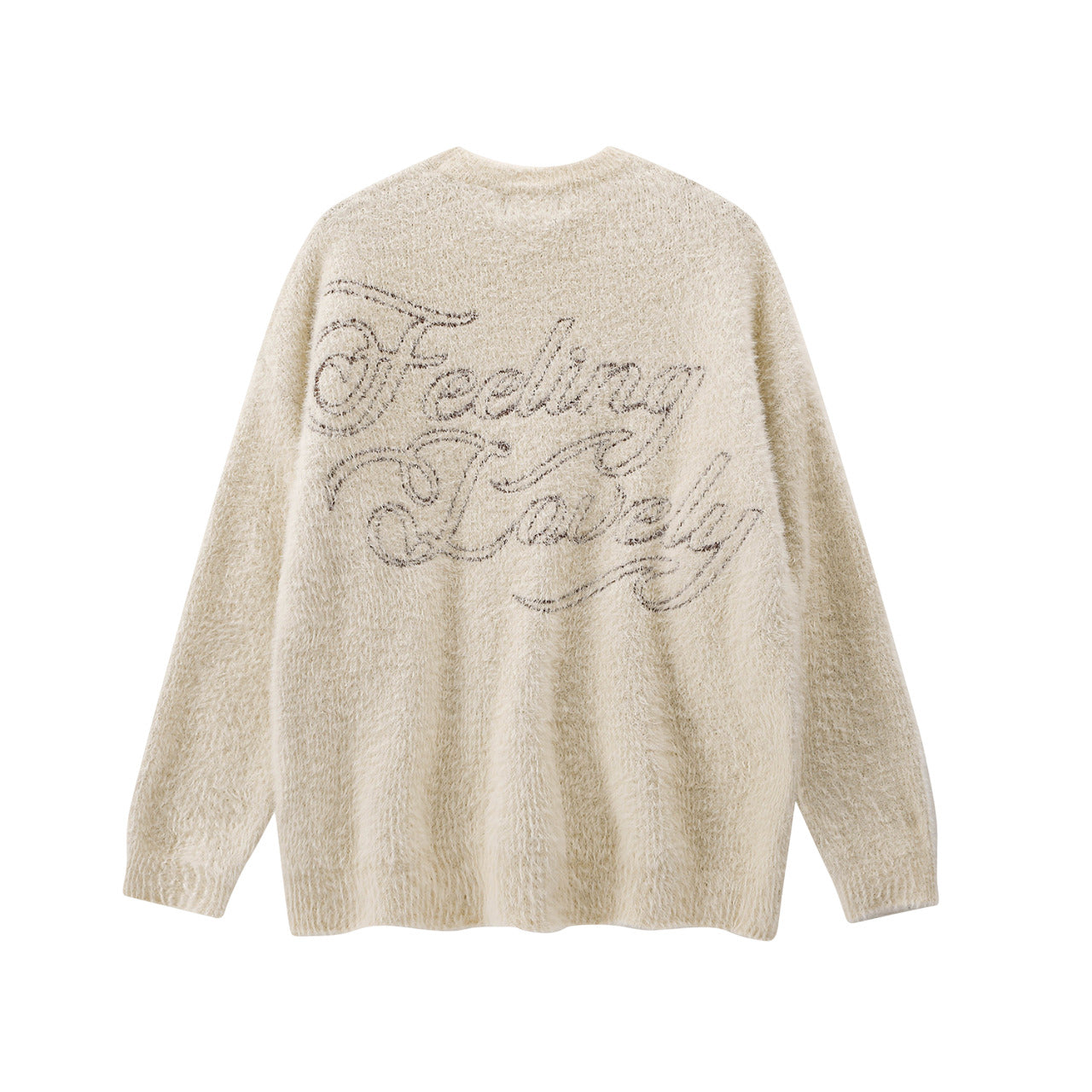 Baroque Cherub Oversized Knit Sweater-Le Couture Store