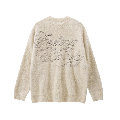 Baroque Cherub Oversized Knit Sweater-Le Couture Store