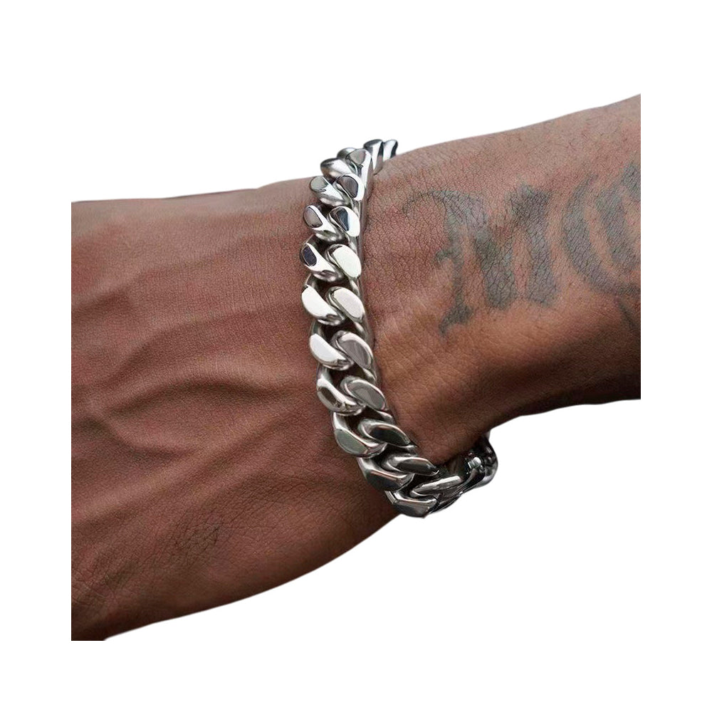 Classic Cuban Link Bracelet-Le Couture Store