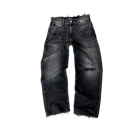 Raw-Edge Jeans-Le Couture Store