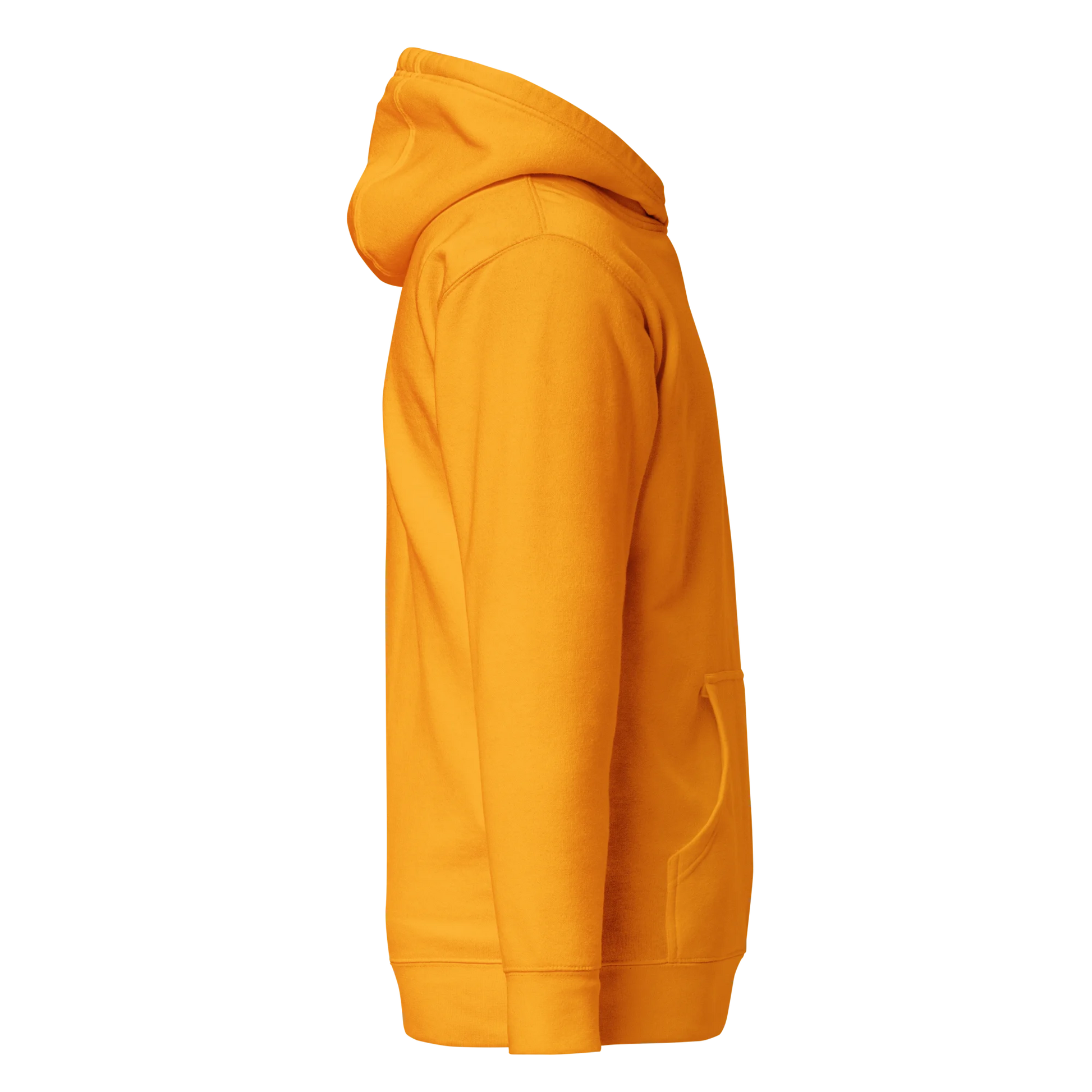 Made from a cotton-blend fleece: 65% ring-spun cotton and 35% polyester, with a 100% cotton face. Fabric weight: 8.5 oz/yd² (288.2 g/m²). Designed with a modern fit, front pouch pocket, matching flat drawstrings, 3-panel hood, and a tear-away tag. Finished with black Solstice Loop embroidery on the left chest.