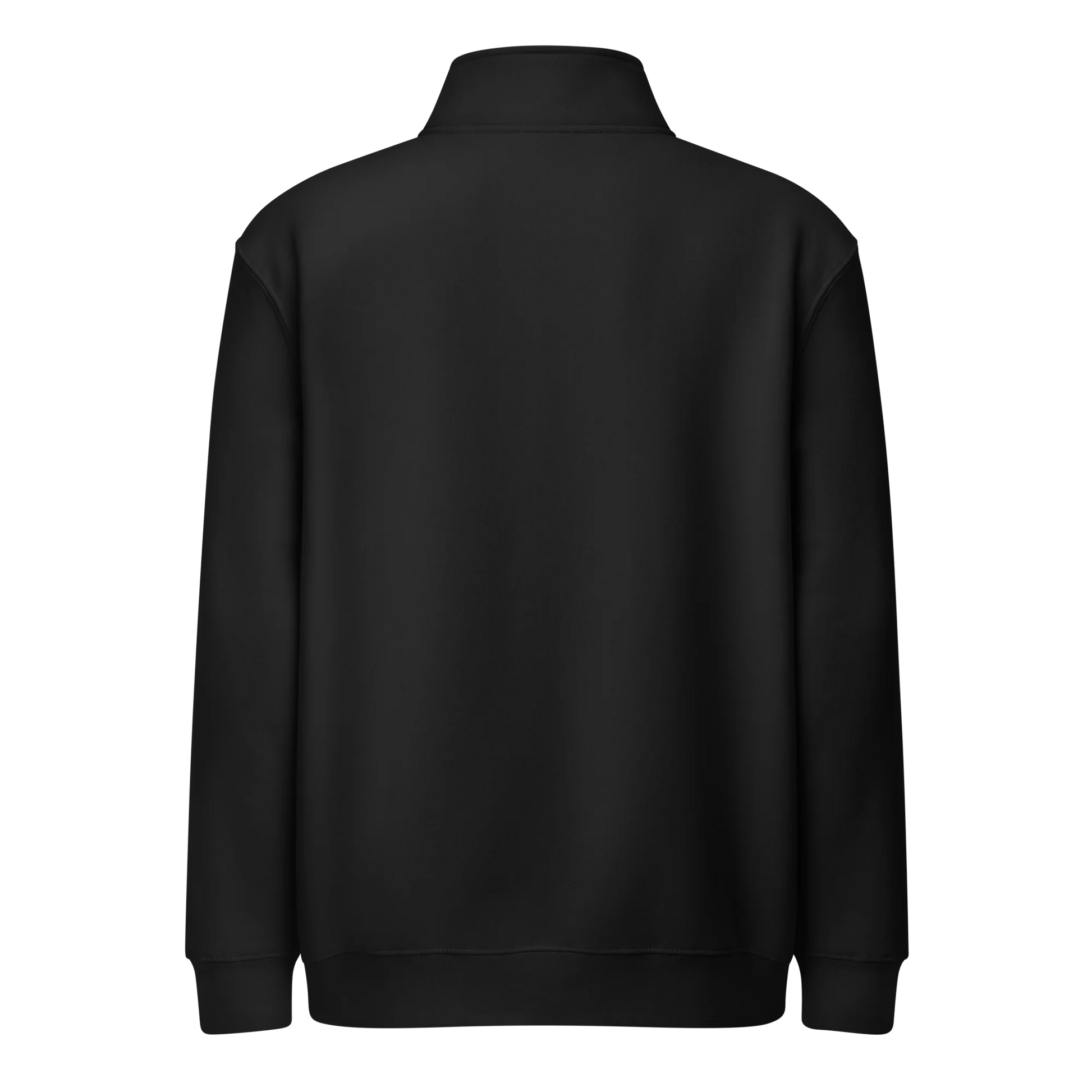 Made from 3-end fleece with a 100% cotton face. Solid colors are made from 80% cotton and 20% recycled polyester. Fabric weight: 8.25 oz/yd² (280 g/m²). Designed with a relaxed fit, mock neck, quarter-zip closure, ribbed cuffs and waistband, side-seamed construction, double-needle topstitching on all seams, and a tear-away tag. Finished with multicolor left-chest embroidery