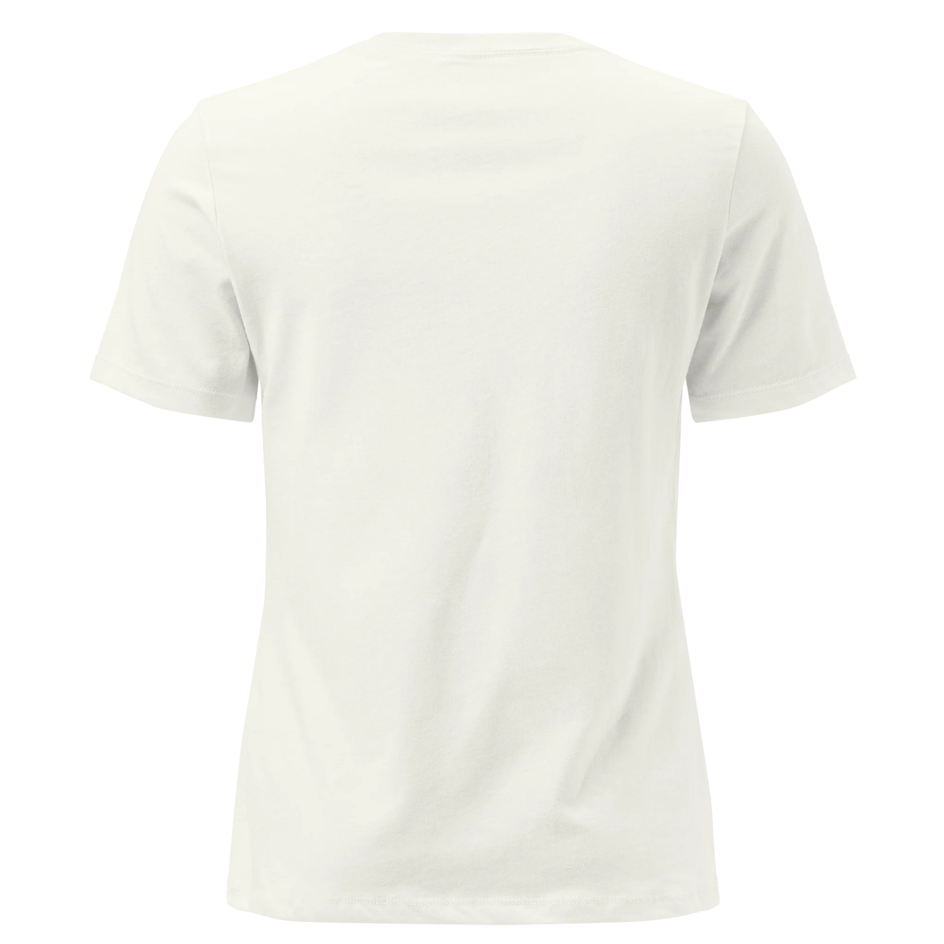 Made from 100% Airlume combed and ring-spun cotton. Fabric weight: 4.2 oz/yd² (142 g/m²). Designed with a relaxed fit, pre-shrunk fabric, side-seamed construction, and a crew neckline. Finished in Vintage White with a black front DTG clover silhouette sequence.