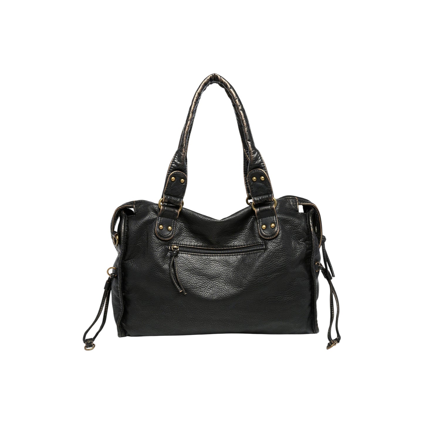 Y2K Distressed Moto Carryall-Le Couture Store